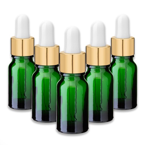 Grüne glasflasche ml - glasflasche, 10