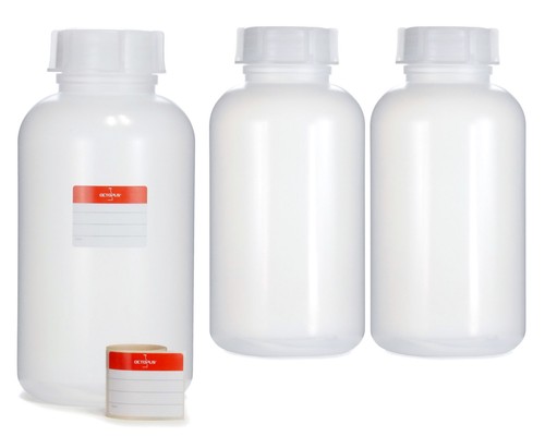 Weithalsflasche 2000ml - 3x,