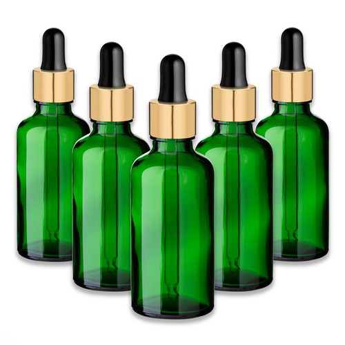 Grüne glasflasche ml - 50,
