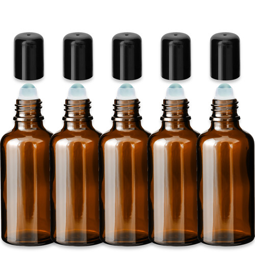 Braune glasflasche ml - braune, 50