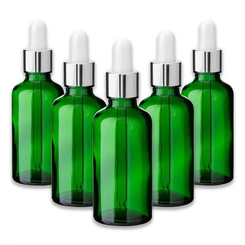 Grüne glasflasche ml - glasflasche,
