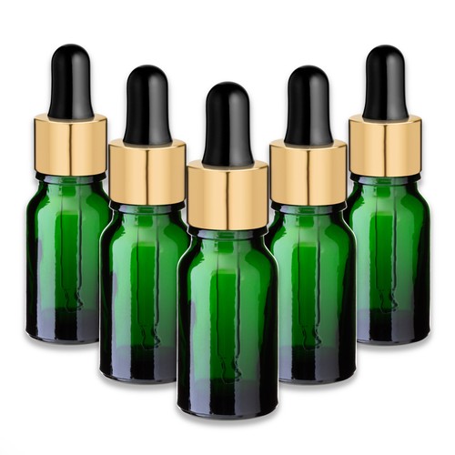 Grüne glasflasche ml - glasflasche, 10