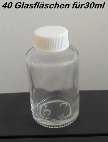 Glasfläschchen für bis - 40,