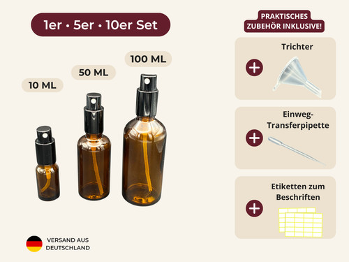 Braunglas sprühflaschen spray - sprühflaschen,