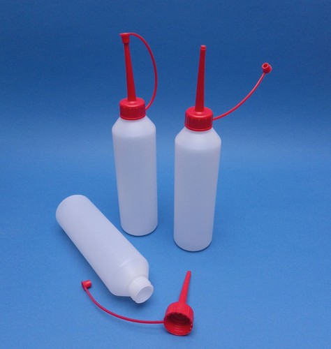 250ml flasche mit langer - ld-pe,