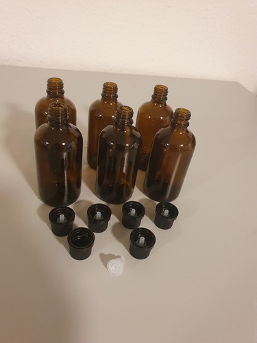 Apothekerflasche braun 100 - 6,