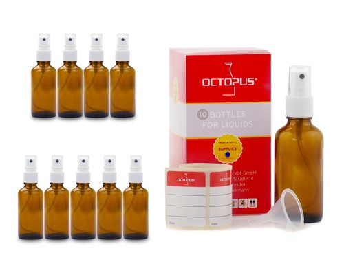 Braunglasflaschen 50ml - x,
