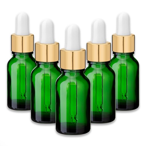 Grüne glasflasche ml - glasflasche,